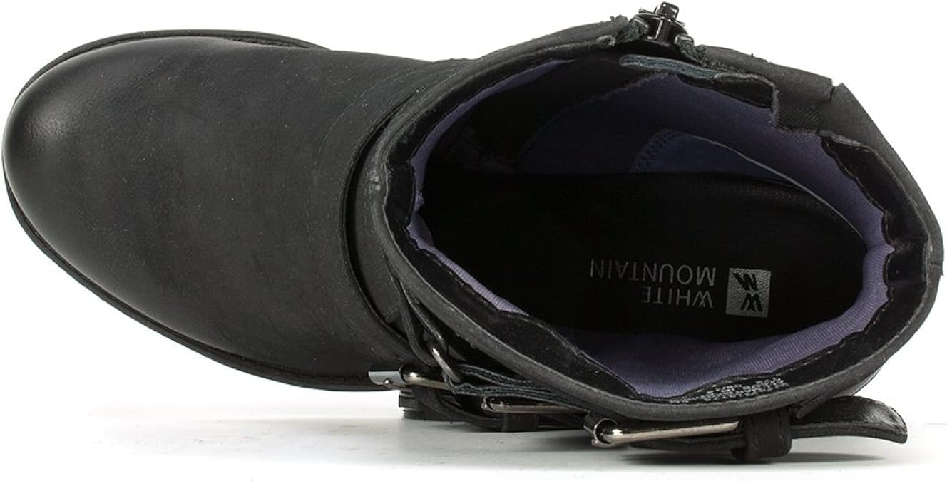 white mountain major motorcycle bootie