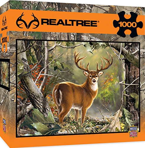 MasterPieces REALTREE Backcountry Buck 1000 Piece Jigsaw Puzzle by Dona Gelsinger