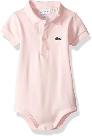 Amazon.com: Lacoste Baby Girls Layette Short Sleeve Pique Body Gift Box ...