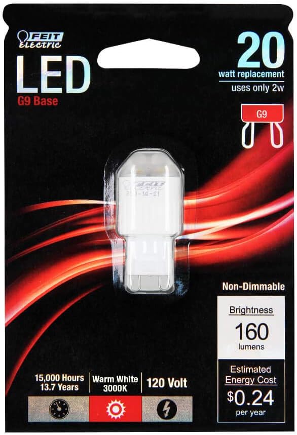 Feit G9/LED LED G9 Base, 120volt Flood Lighting