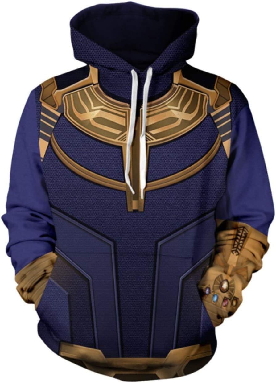 3D Captain Fashion Cosplay Hoodie Jacket Costume