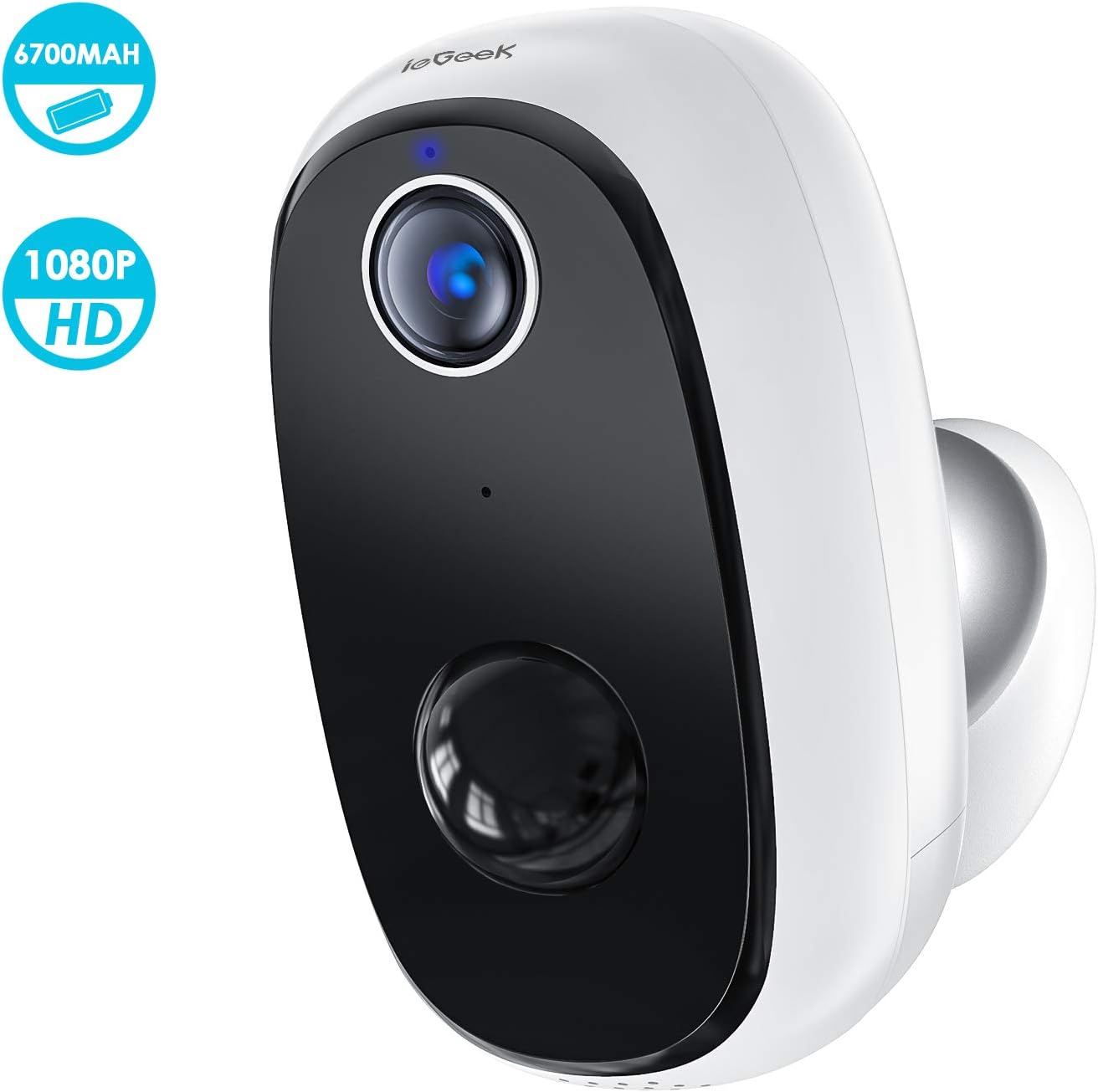 Video Surveillance Wifi Home Indoor Surveillance With 1080p Rechargeable Battery Powered Smartphone App Pir Motion Detection Night Vision Wireless Outdoor Security Camera Cloud Microsd Card Storage 2 Way Audio Camera Photo