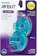 Philips Avent Sucette Soothie SCF190/01 0-3 m, vert, lot de 2