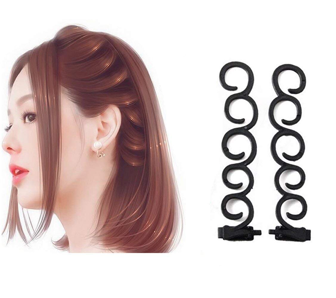 Amazon Com 2 Pcs Black Hair Styling Braid Tools Clip Stick Twist