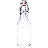 Bormioli Rocco Swing Bottle, 8.5 oz, Clear