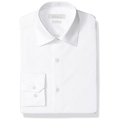 Slim Fit Wrinkle Free Dress Shirt 