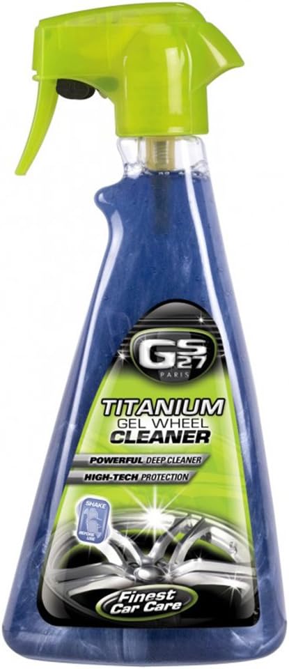 GS27 Titanium Gel Wheel Shine Wheel Rim Cleaner - 500ml