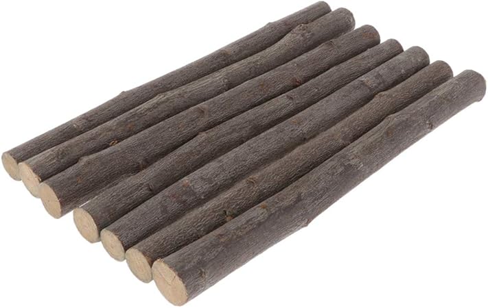 Chiwanji 7 Stuck Party Log Sticks Foto Requisiten Hochzeit Tisch Garten Home Decor Diy Holz Basteln Amazon De Kuche Haushalt