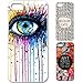 Because Cats Animal Cat Cartoon Retro Vintage Funny Patterned Hard Back Case Cover Skin For Apple iPhone 5/5S- White Rubber Soft Case Comes with stylus Pen for iPhone by INNOSUB