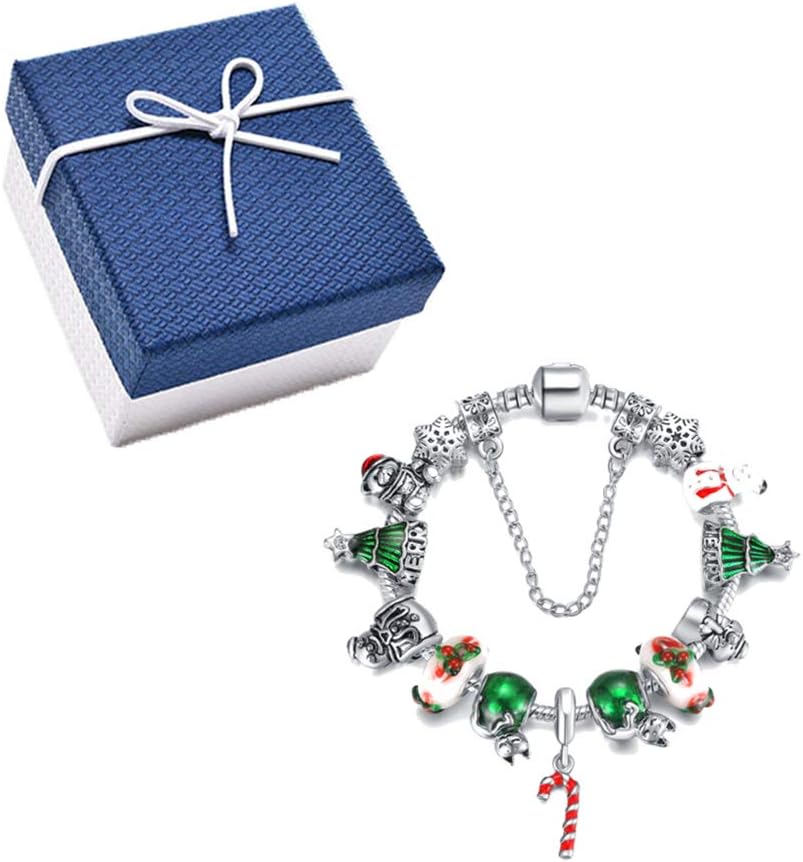 Anyingkai christmas calendar,Christmas Advent Calendar 2020,Jewellery Advent Calendar for Women,Diy Charm Bracelet Making Set,Christmas Advent Calendar 2019,Christmas Calendars for Kids