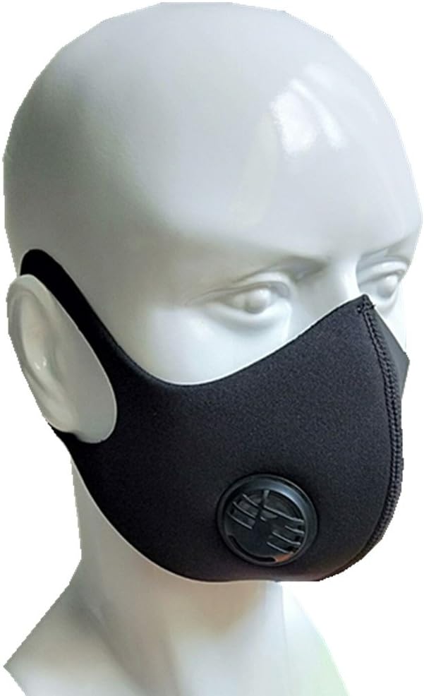 Leydoo Respirator Mask Dust Proof Mask - Filtered Activated Carbon Filtration Exhaust Gas Anti Pollen Allergy PM2.5 Cycling Mask