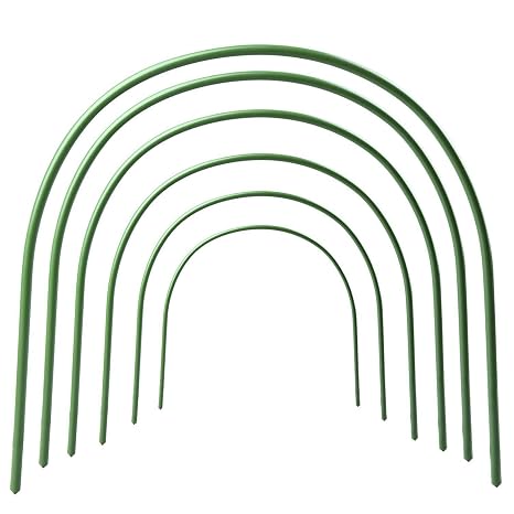 Efecto invernadero túnel de crecimiento, aros, inoxidable, 4 ft ...