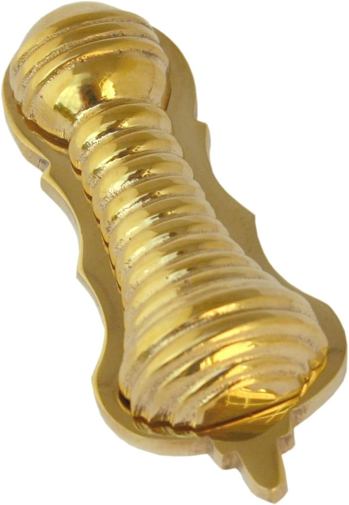 From The Anvil Polished Brass Beehive Escutcheon, Unlacquered Polish Brass