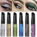 MEIQING Shimmer Glitter Eyeshadow Sequins Liquid Bling Eyeliner Highlighter Power Make Up Set