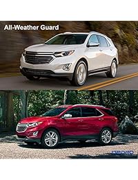 OEdRo   Alfombrillas para Chevrolet Equinox (2018   2019), color negro
