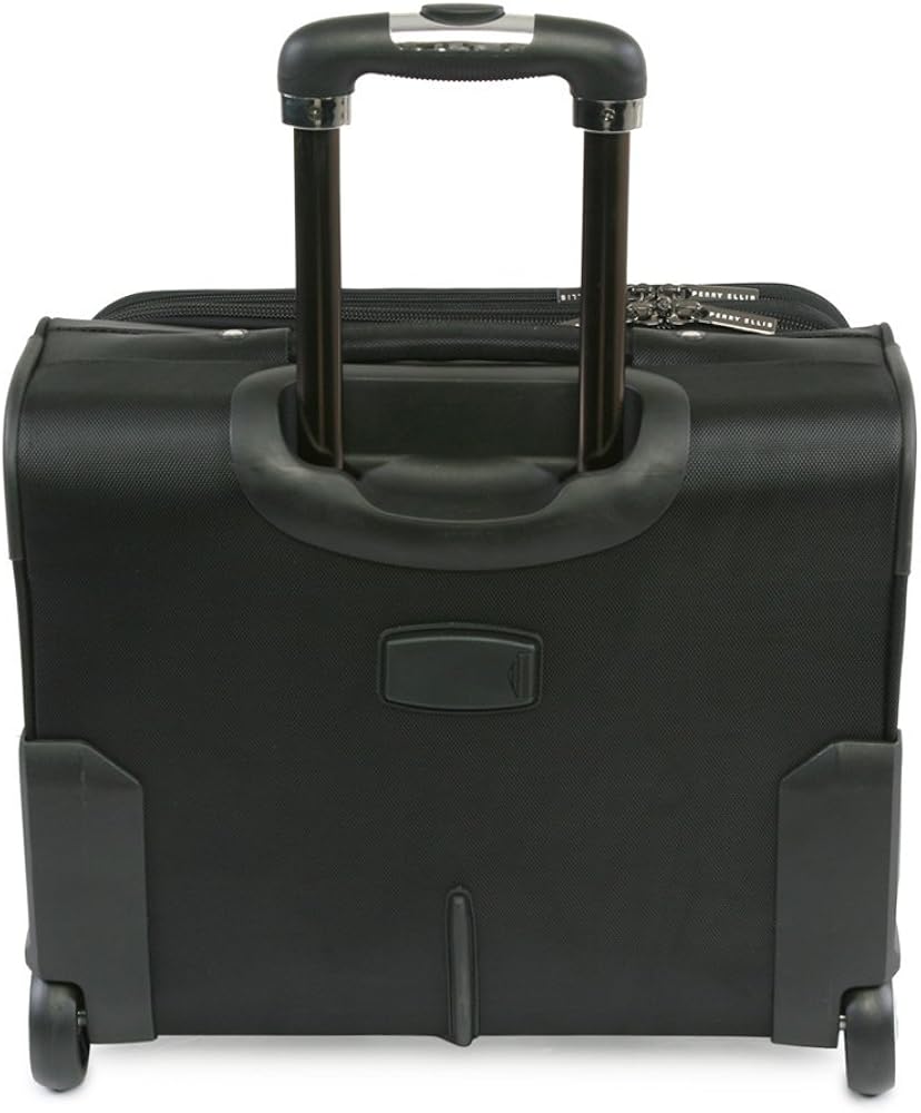perry ellis rolling laptop business bag