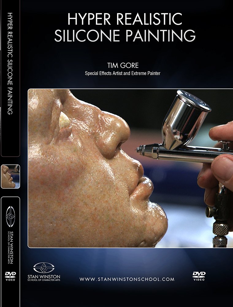 Amazon Com How To Paint Realistic Silicone Skin Silicone Painting Techniques Tim Gore Stan Winston School Of Character Arts Movies Tv