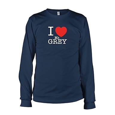 Texlab - I Love Mr. Grey - Langarm T-Shirt