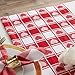 DII Valentine's Day Table Top Collection, Table Runner, 14x72, Checkered Heart