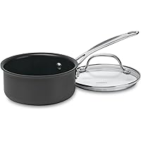 Cuisinart 619-14 Chef's Classic Nonstick Hard-Anodized 1-Quart Saucepan with Cover