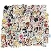 Lauren DAVISsdgsd Sexy Girls Anime Stickers, 100 Pcs PVC Laptop Stickers Luggage Suitcase Stickers,with Bunny Girls Bikini Girls Hot Lady Stickers Japanese Manga Character Stickers for Men Adult