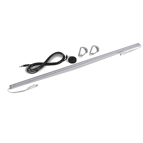 H-Collection Erweiterungsset für Vorzeltbeleuchtung mit 48 LED´s inklusive Fernbedienung dimmbar • LED Leiste Beleuchtung Vor