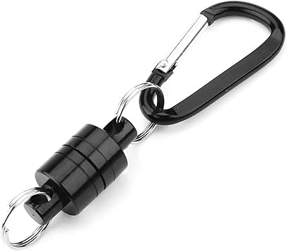 Amazon Kimlontonマグネットリリーサー マグネットジョイント キーホルダー リリーサー 磁気 荷重2 5kg 釣り マウンテンアウトドア 小物吊り下げ アルミ合金マグネットハングバックル Kimlonton ネットアクセサリー