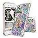 iPhone 6 Case, Clear iPhone 6s Case, MOSNOVO Tropical Palm Tree Leaves Clear Design Printed Transparent Plastic Hard Back Phone Case with TPU Bumper Protective Cover for Apple iPhone 6/6s (4.7 Inch)