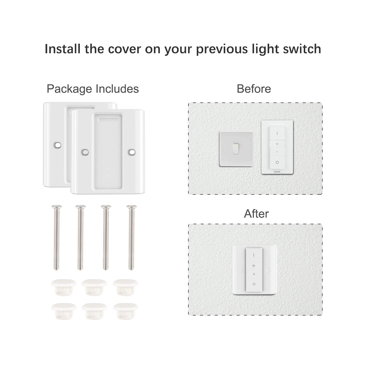 Adecuado para Interruptor Estándar EU Reino Unido Rhodesy Interruptor