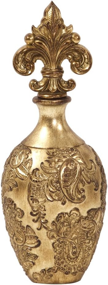 Howard Elliott 97030 Ornate Gold Bottle Urn