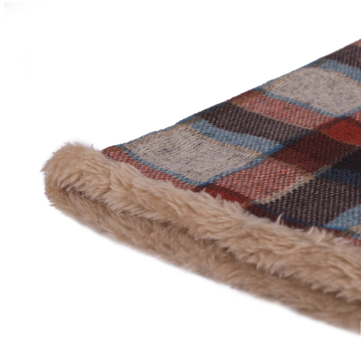 EVRFELAN Infinity Scarf Winter Women Circle Loop Scarves Warm Kids Neck Warmer Chunky Knit Soft Thick Fashion Ladies Accessories Ribbed Girls Men Boy Collar