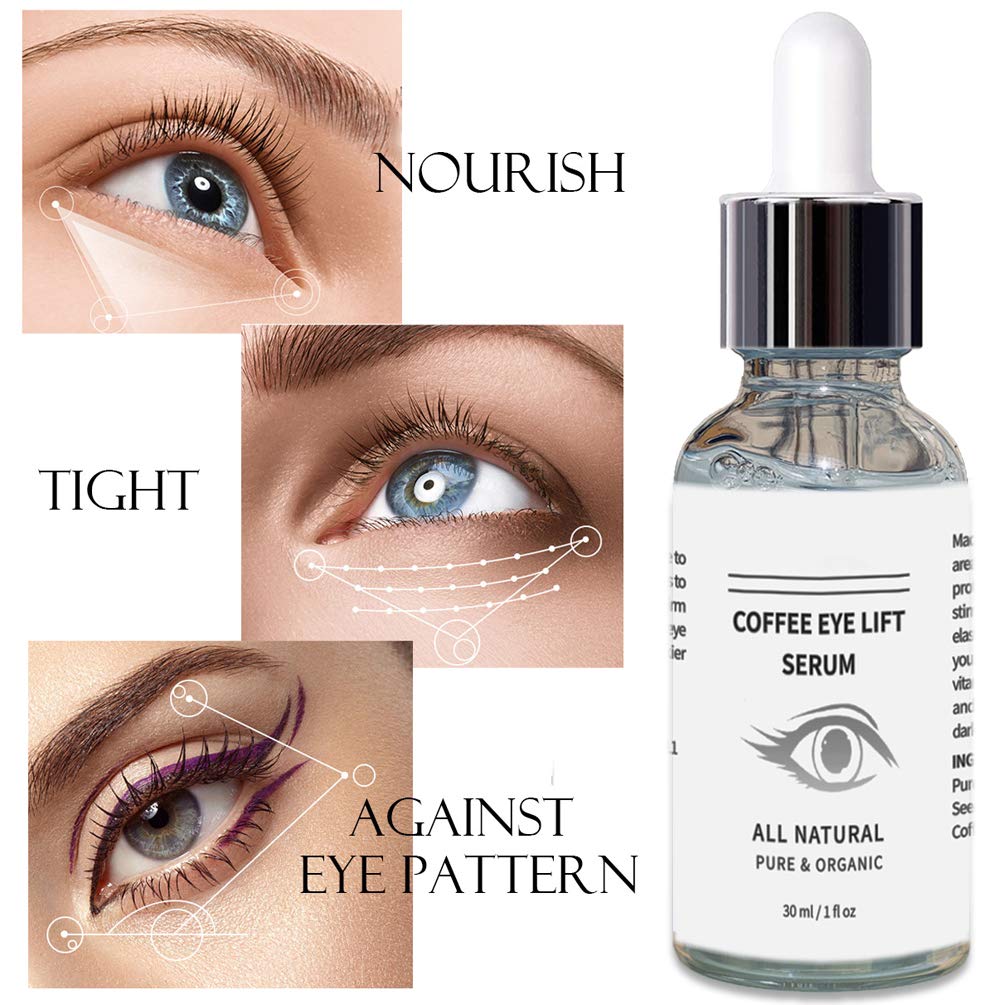 coffee eye lift serum