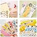 8 Pack Cute Animals Sicker Bookmarks Memo Pad Sticky Notepaper Sticky Notes Page Flags Self-Stick Tab Bookmark Marker Pad Cartoon Office School Supplies