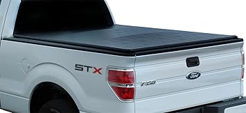 Amazon Com Lund 91031 Revelation Truck Bed Tonneau Cover For 2004 2018 Ford F 150 2006 2014 Lincoln Mark Lt W O Chrome Tie Downs Fits 5 5 Bed Automotive