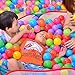 Childplaymate Pit Balls, Pack of 100 pcs Colorful Ball Soft Plastic Ocean Ball Funny Baby Kid Swim Pit Toy (100 PCS)