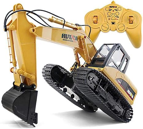 toy excavator with tracks