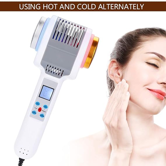 Upgraded Hot Cold Hammer Machine, Skin Firming Face Toning