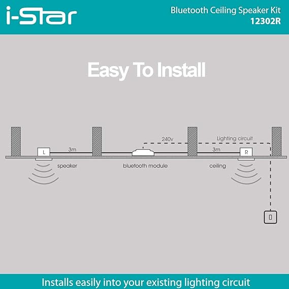 istar ceiling bluetooth speakers
