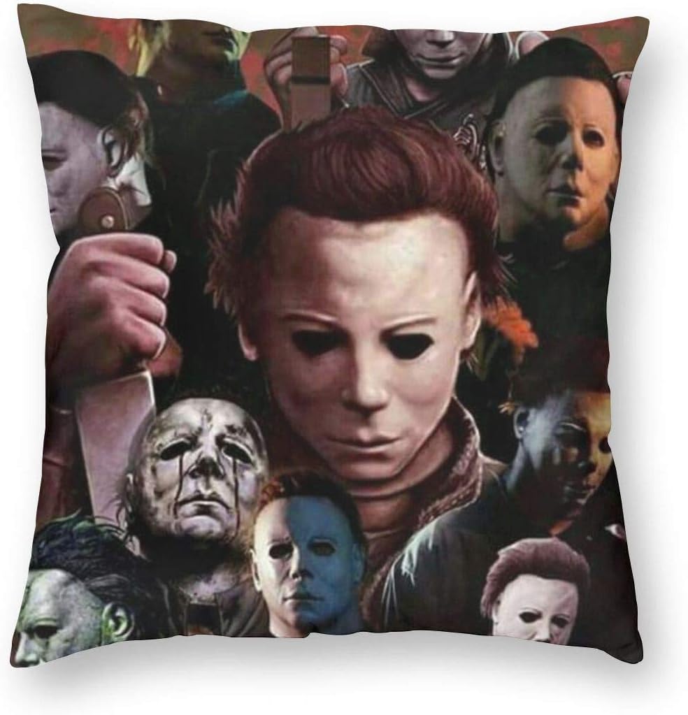 Drew Newton Pillowcase Michael Myers Microfiber Cases-Soft Throw Pillow Standard Pillowcase for Men Women Home Outdoor Decorative Sofa Bed 20"x20"