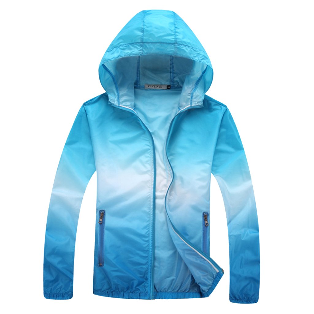 couple anti-uv activewear quick-dry windproof sport camping jacket outdoor coat