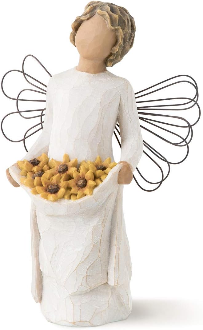 Willow Tree Sunshine Figurine, Natural, 5.4 x 4.2