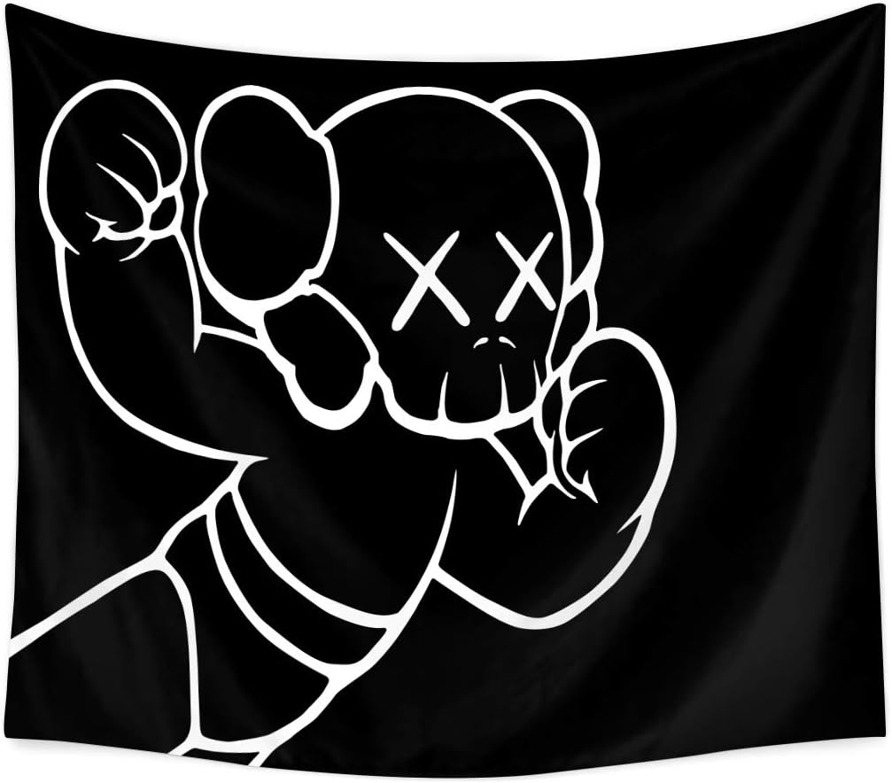 Encounter G Printed Tapestry Hip Hop Style Wall Hanging KAWS Series