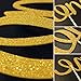 ONE Cake Topper - Stunning 1st Birthday Gold Party Decorations - Double-Sided Glitter - Great Cake Smash Photoshoot Prop. Ideal for Baby Boy, Baby Girl First Birthday