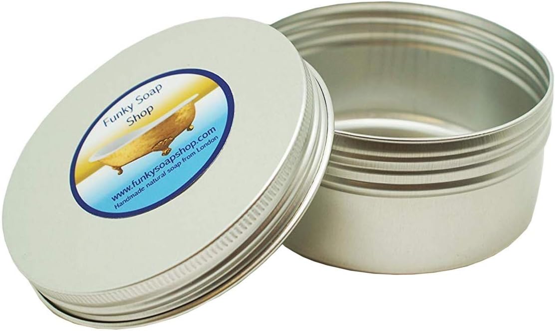 Handcrafted Funky Soap Travel Tin, listing is for tin only, recyclable solid Aluminium