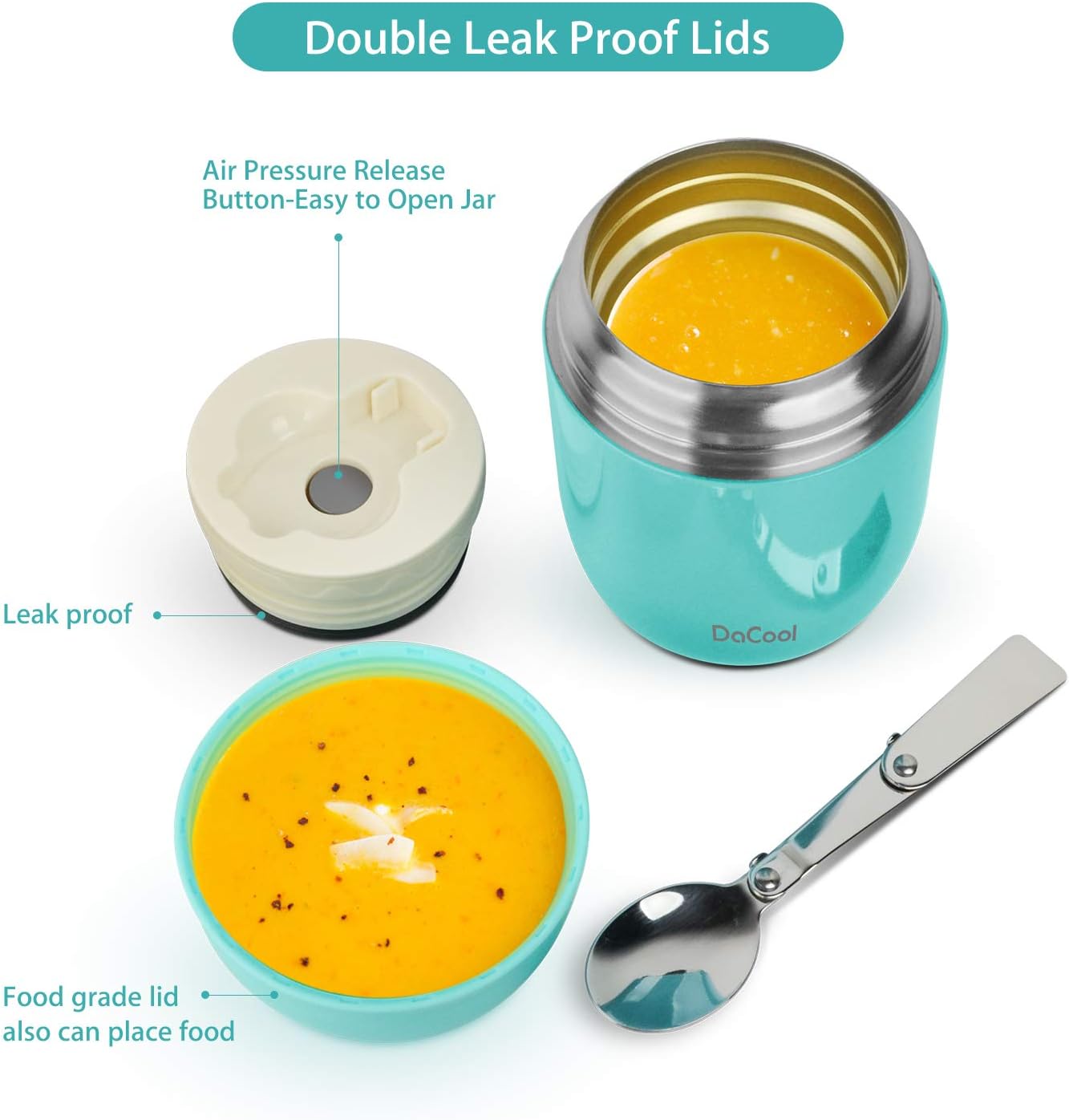 dacool insulated lunch container