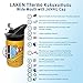 Laken Thermo Jannu Insulated Stainless Steel Kids Water Bottle Wide Mouth wit..., 12 Ounce