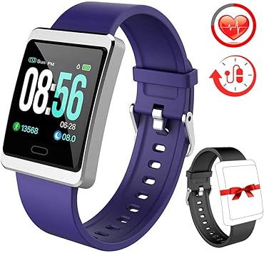 Rayfit Pulsera Actividad Reloj Inteligente Mujer Hombre Monitor de ...