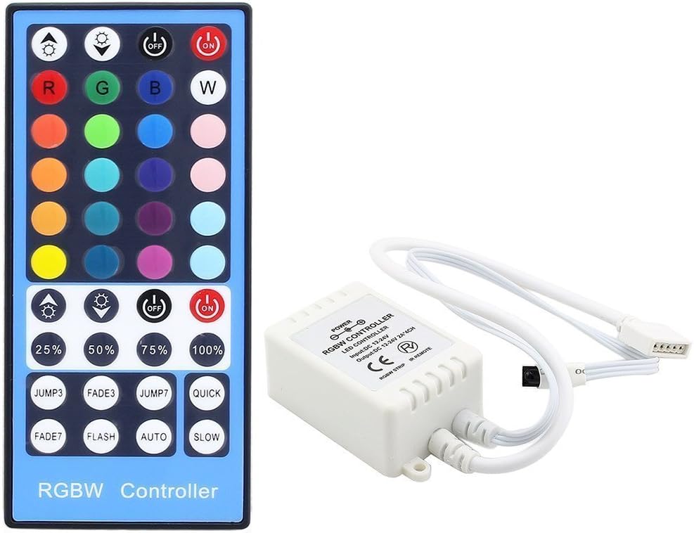 IWISHLIGHT 40Key RGBW Remote Controller for SMD 5050 3528 Color Changing LED Lighting Strip