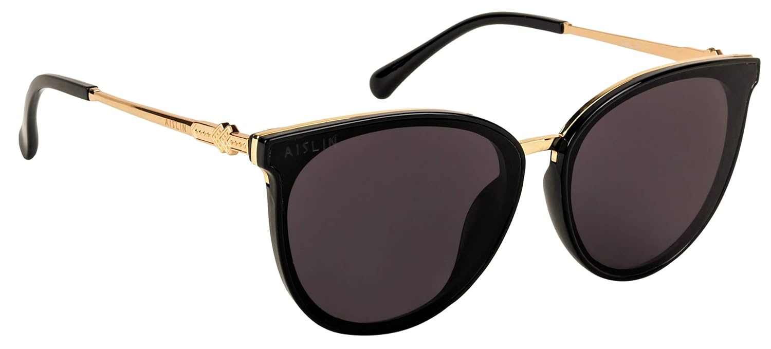 cat eye circle sunglasses