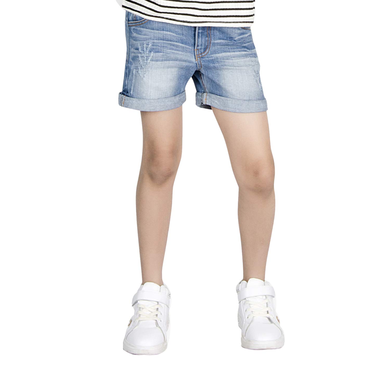kids girls denim shorts